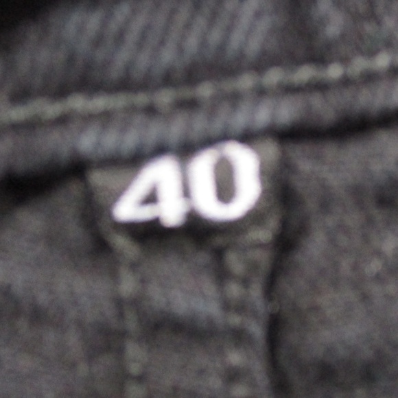 Cookies Jeans Men's 40x33 Black Straight Leg Stretch Denim - Picture 7 of 8